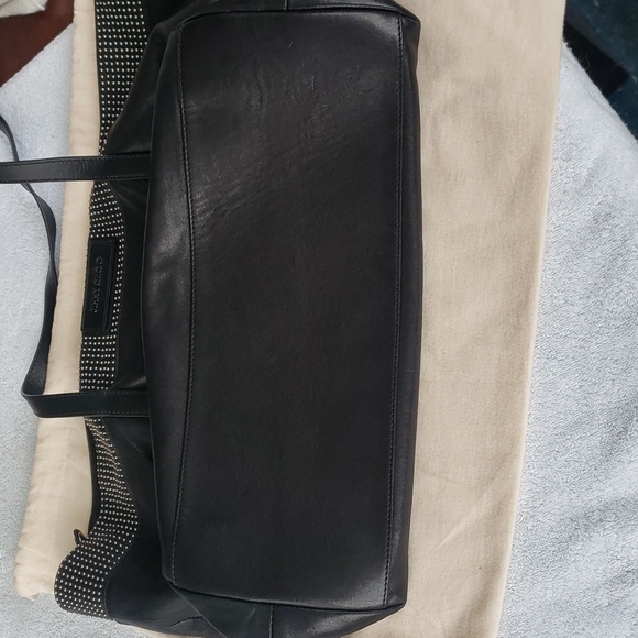 Jimmy Choo Lambskin tote black 🔥 😍💕 - Picture 13 of 16